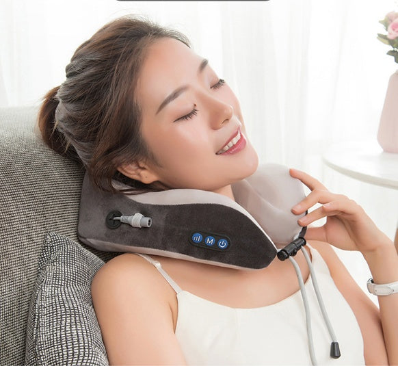 Electric U shaped Pillow Massager