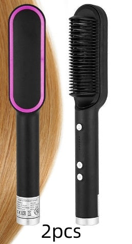 2 In 1 Hair Straightener Comb